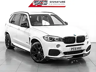 Used 2018 BMW X5 M Sport Alpine White - Interior and Exterior details 7