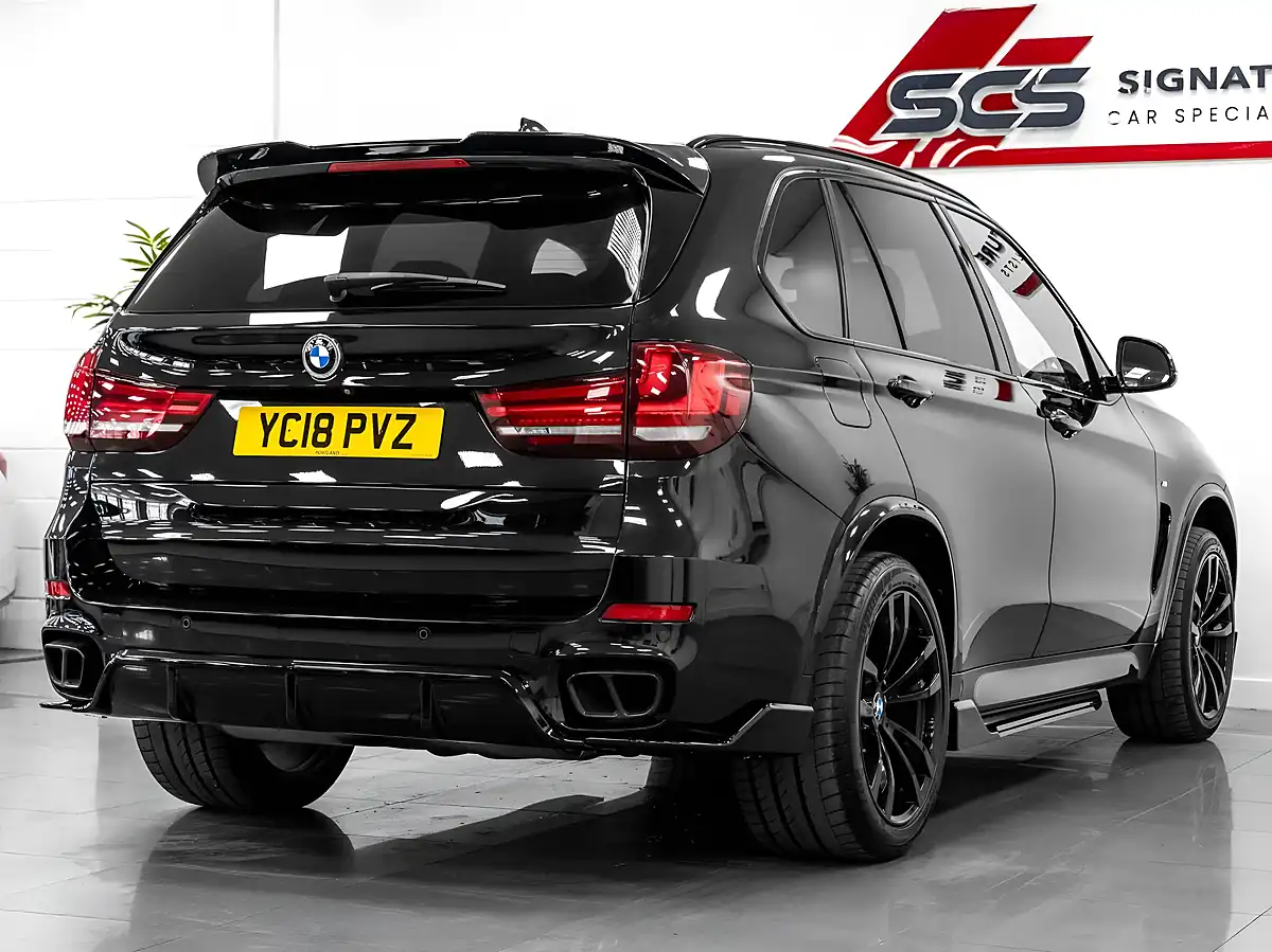 Used 2018 BMW X5 M Sport Black Sapphire - Interior and Exterior details 4