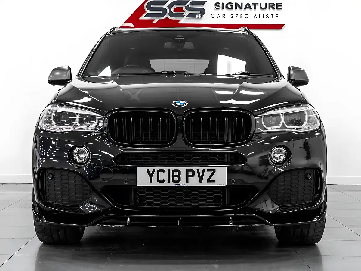 Used 2018 BMW X5 M Sport Black Sapphire - Interior and Exterior details 5