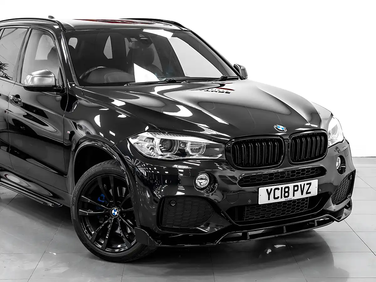 Used 2018 BMW X5 M Sport Black Sapphire - Interior and Exterior details 8