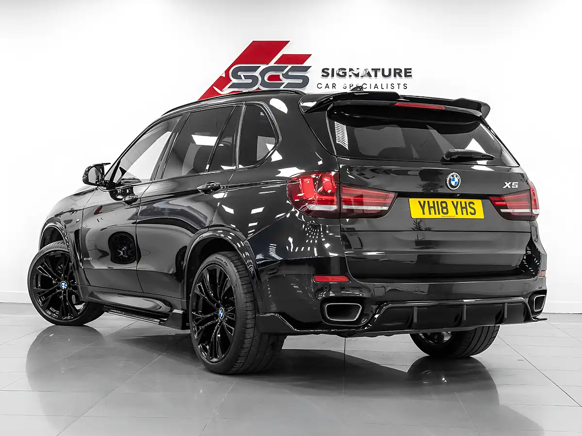 Used 2018 BMW X5 M Sport Black Sapphire - Interior and Exterior details 4