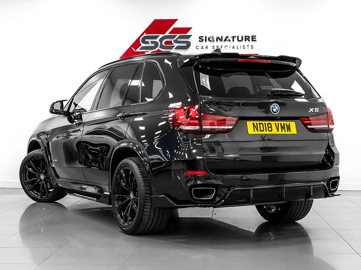 Used 2018 BMW X5 M Sport Black Sapphire - Interior and Exterior details 4