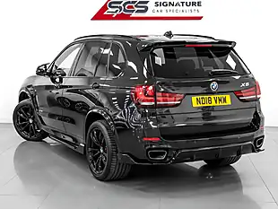 Used 2018 BMW X5 M Sport Black Sapphire - Interior and Exterior details 8