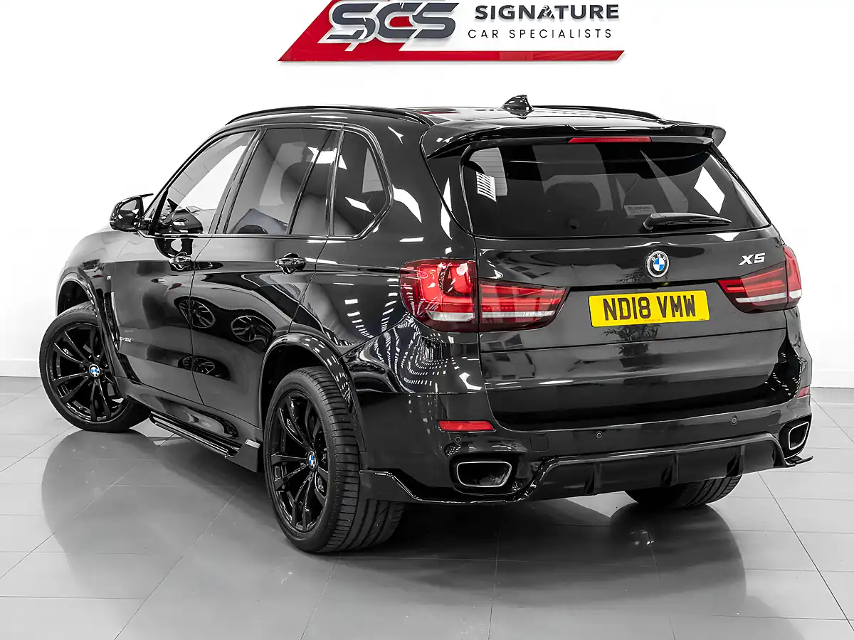 Used 2018 BMW X5 M Sport Black Sapphire - Interior and Exterior details 8