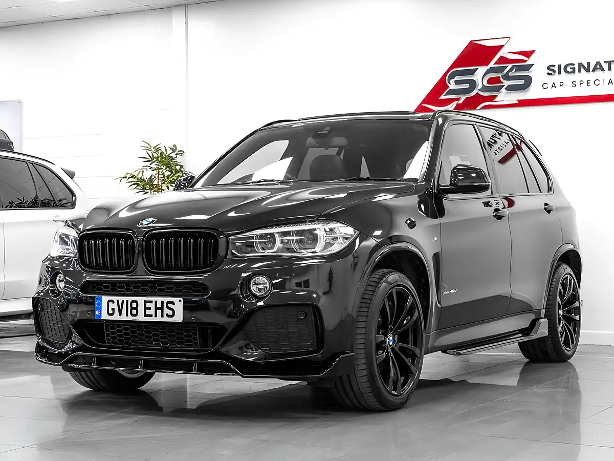 Used 2018 BMW X5 M Sport Black Sapphire - Interior and Exterior details 2
