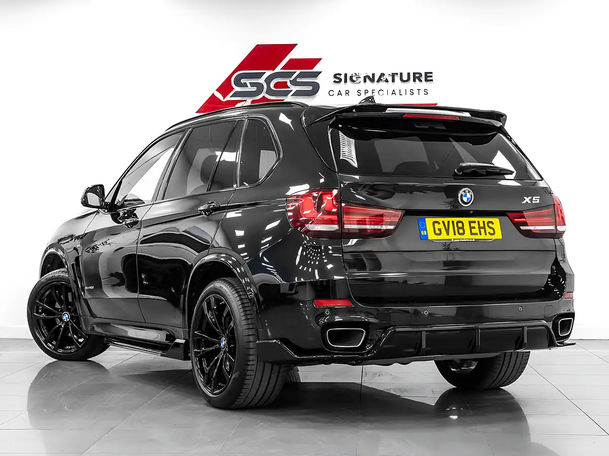 Used 2018 BMW X5 M Sport Black Sapphire - Interior and Exterior details 4