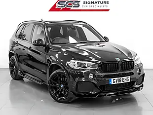 Used 2018 BMW X5 M Sport Black Sapphire - Interior and Exterior details 8