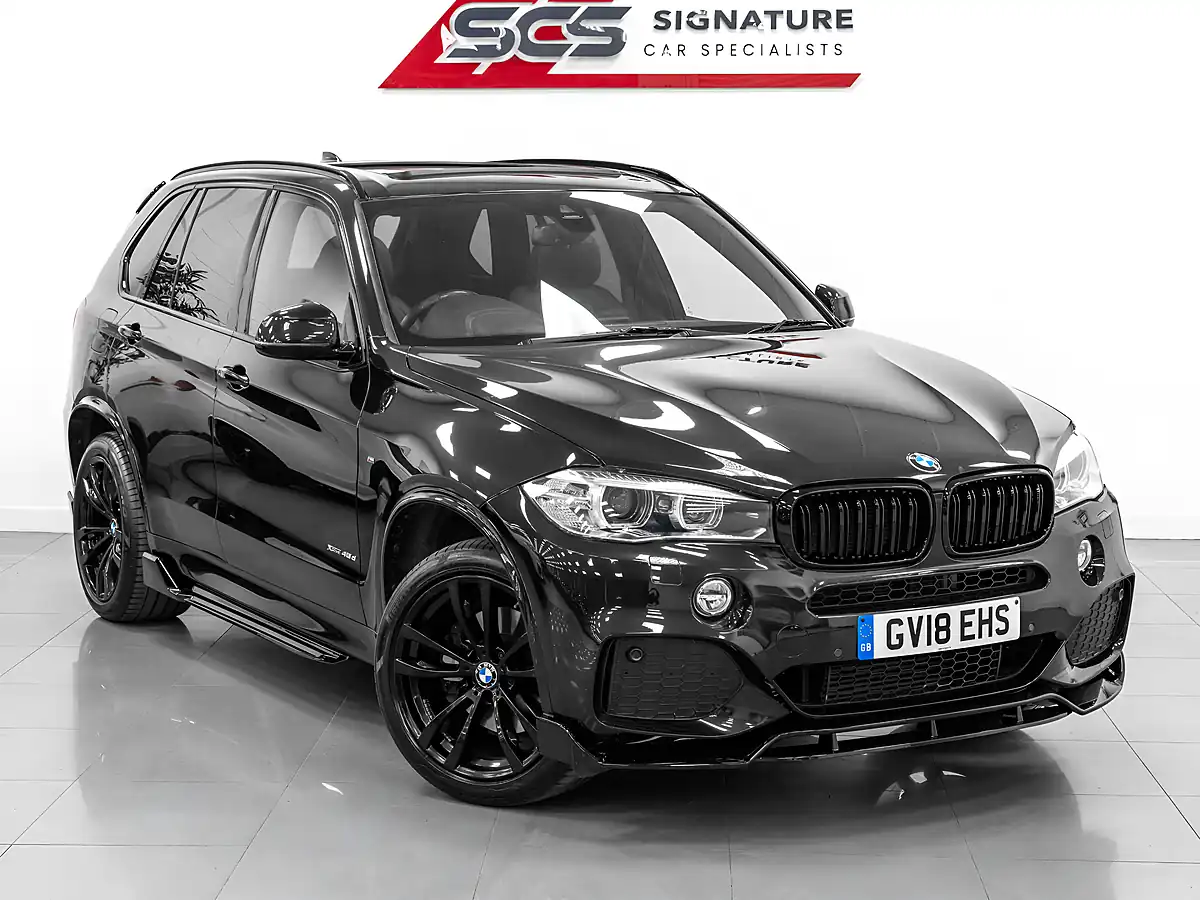 Used 2018 BMW X5 M Sport Black Sapphire - Interior and Exterior details 8