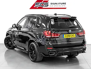 Used 2018 BMW X5 M Sport Black Sapphire - Interior and Exterior details 9