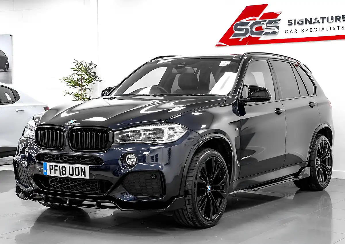 Used 2018 BMW X5 M Sport Carbon Black - Interior and Exterior details 2