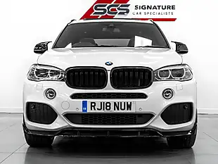 Used 2018 BMW X5 M Sport Mineral White - Interior and Exterior details 6