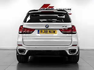 Used 2018 BMW X5 M Sport Mineral White - Interior and Exterior details 7