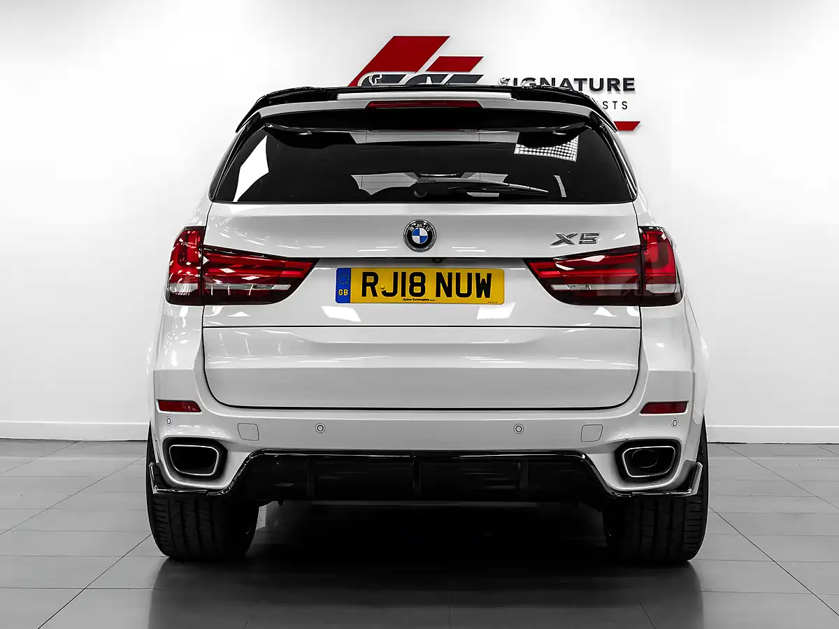 Used 2018 BMW X5 M Sport Mineral White - Interior and Exterior details 7