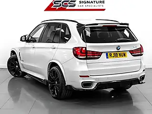 Used 2018 BMW X5 M Sport Mineral White - Interior and Exterior details 9