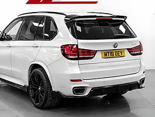Used 2018 BMW X5 M Sport Mineral White - Interior and Exterior details 10