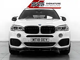 Used 2018 BMW X5 M Sport Mineral White - Interior and Exterior details 6