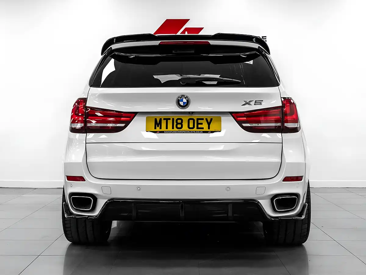 Used 2018 BMW X5 M Sport Mineral White - Interior and Exterior details 7