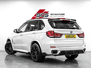 Used 2018 BMW X5 M Sport Mineral White - Interior and Exterior details 3