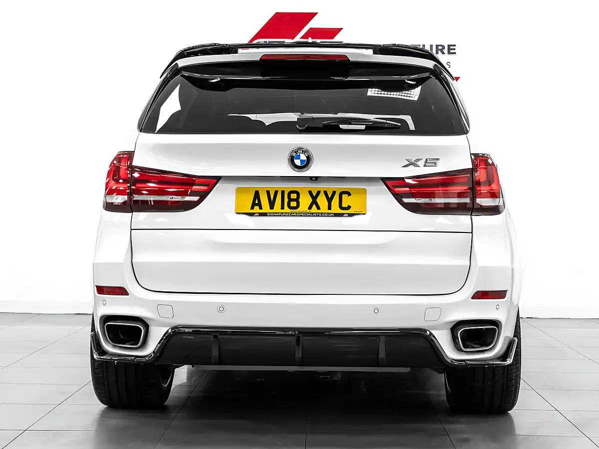Used 2018 BMW X5 M Sport Mineral White - Interior and Exterior details 5