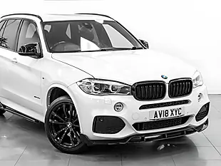 Used 2018 BMW X5 M Sport Mineral White - Interior and Exterior details 7