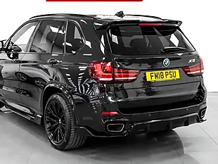 Used 2018 BMW X5 M Sport Sapphire Black - Interior and Exterior details 10