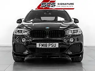 Used 2018 BMW X5 M Sport Sapphire Black - Interior and Exterior details 5