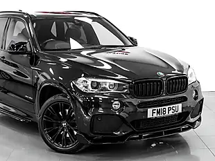 Used 2018 BMW X5 M Sport Sapphire Black - Interior and Exterior details 9
