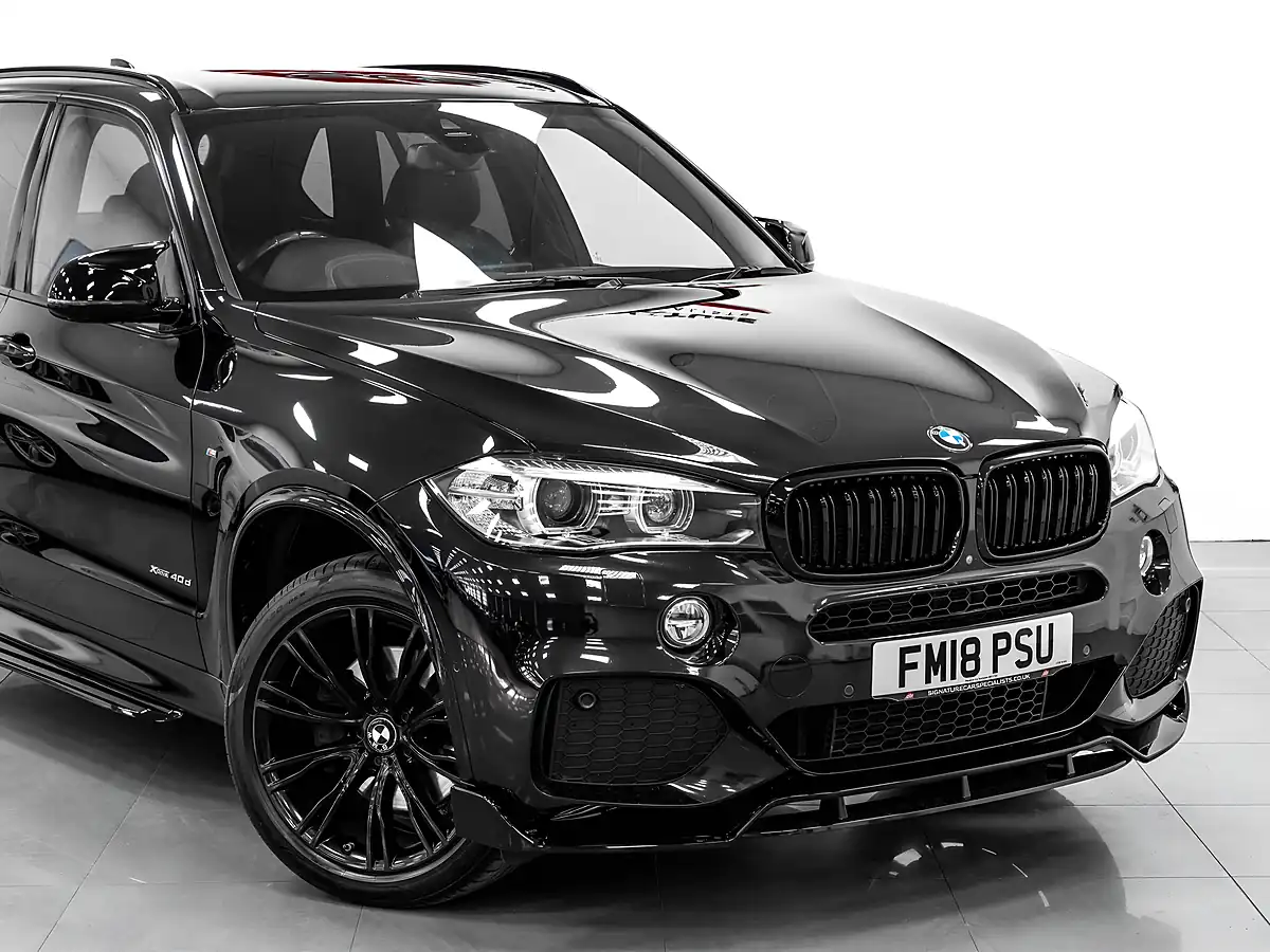 Used 2018 BMW X5 M Sport Sapphire Black - Interior and Exterior details 9