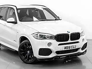 Used 2018 BMW X5 M Sport White - Interior and Exterior details 10