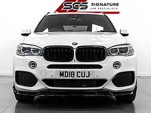 Used 2018 BMW X5 M Sport White - Interior and Exterior details 6