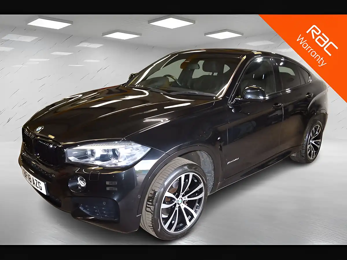 Used 2018 BMW X6 M Sport Black Sapphire - Front View