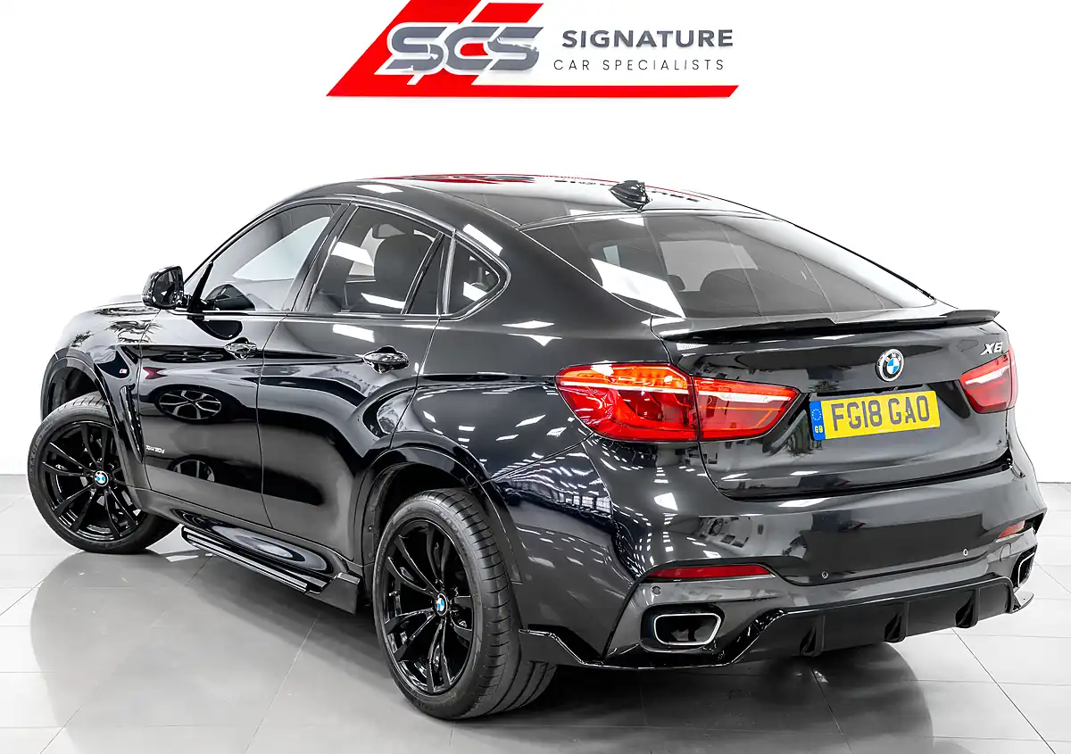 Used 2018 BMW X6 M Sport Black Sapphire - Interior and Exterior details 8