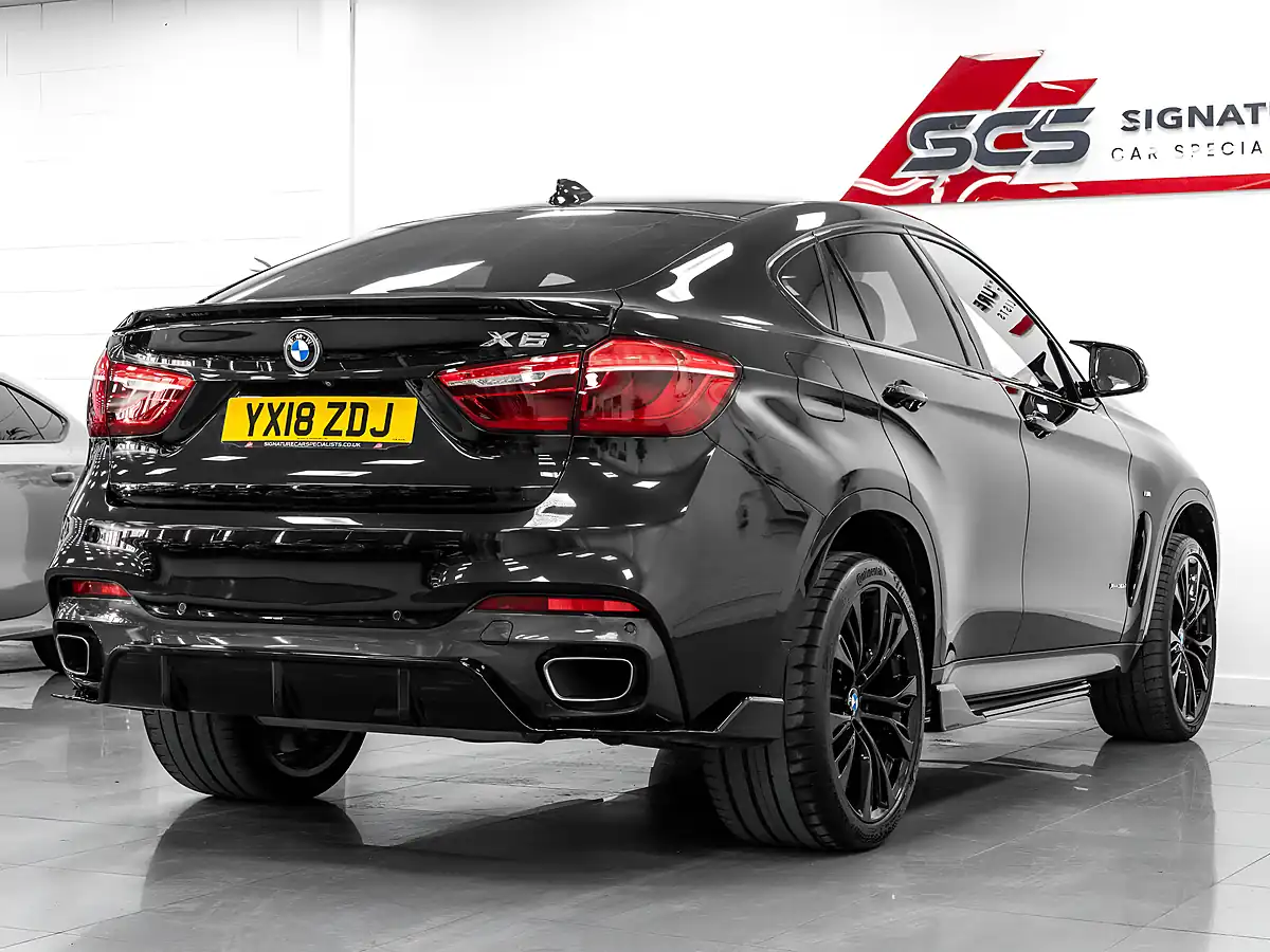Used 2018 BMW X6 M Sport Black Sapphire - Interior and Exterior details 4