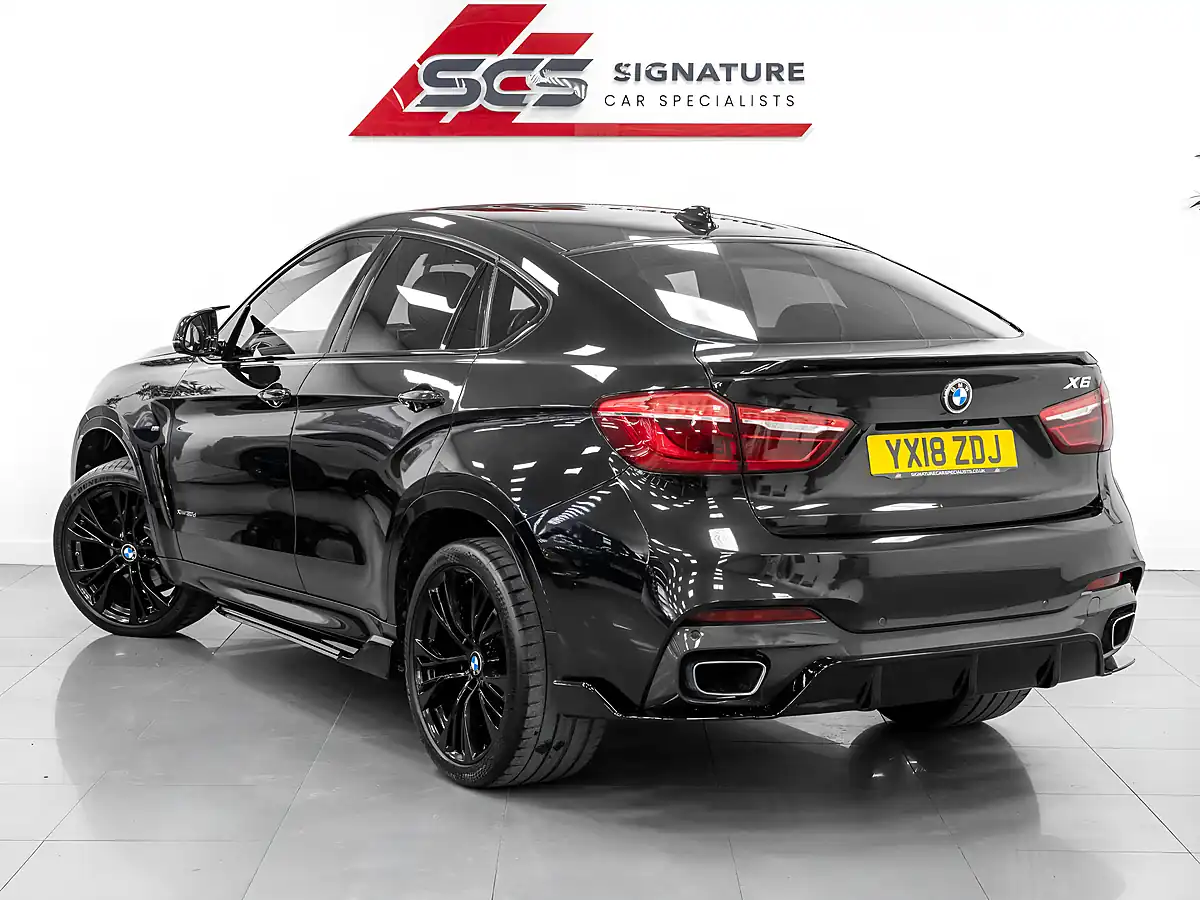 Used 2018 BMW X6 M Sport Black Sapphire - Interior and Exterior details 8