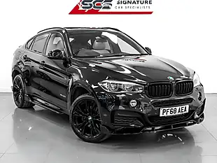 Used 2018 BMW X6 M Sport Black Sapphire Metallic - Interior and Exterior details 6