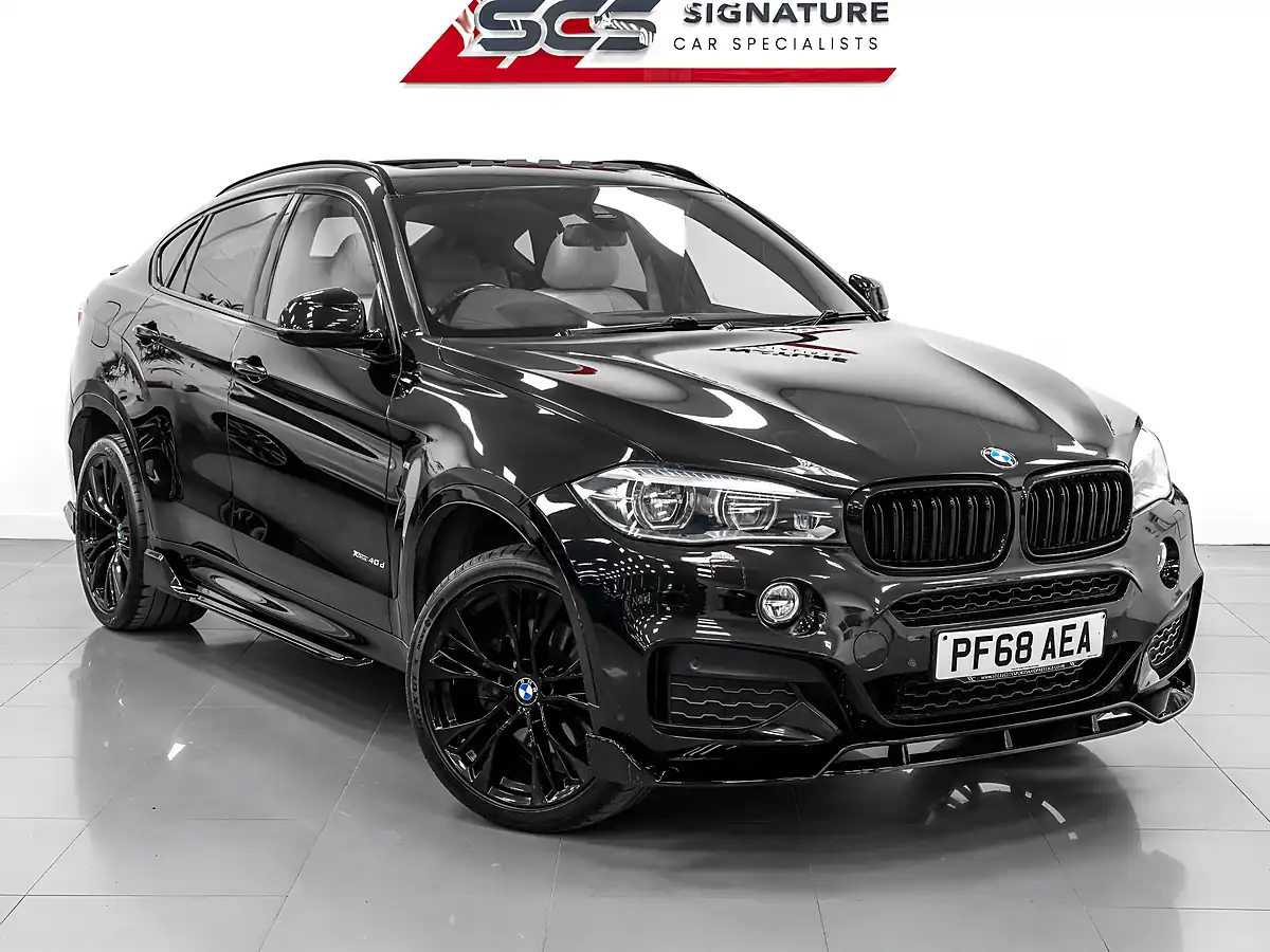 Used 2018 BMW X6 M Sport Black Sapphire Metallic - Interior and Exterior details 6