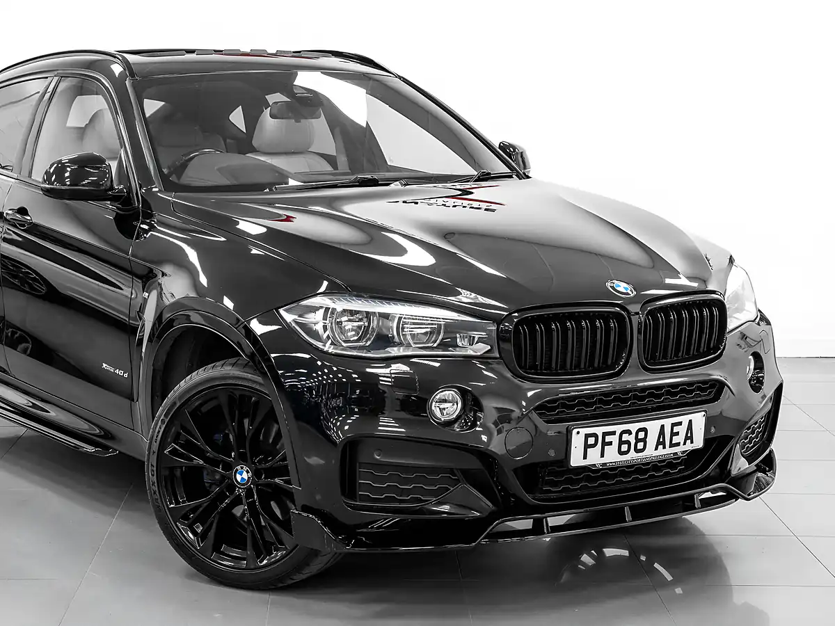 Used 2018 BMW X6 M Sport Black Sapphire Metallic - Interior and Exterior details 8
