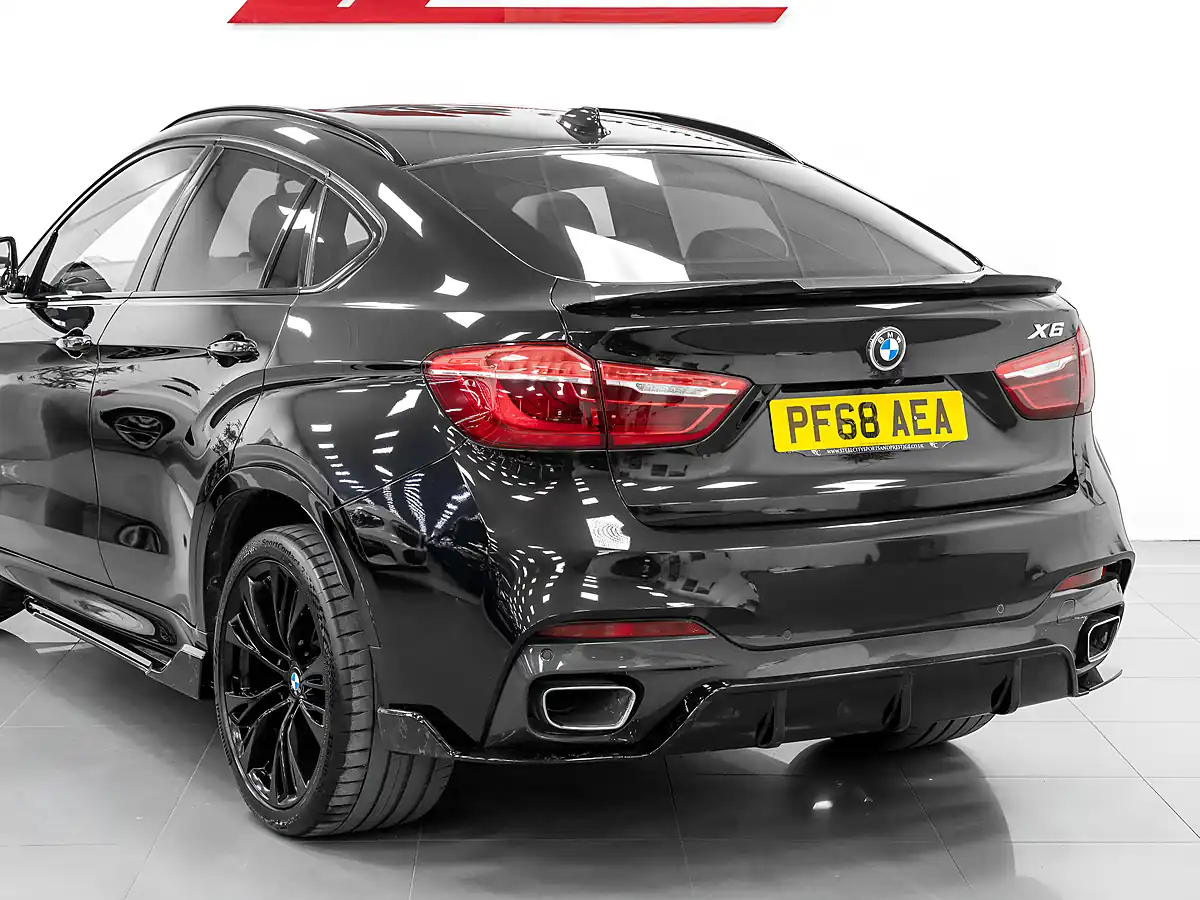 Used 2018 BMW X6 M Sport Black Sapphire Metallic - Interior and Exterior details 9