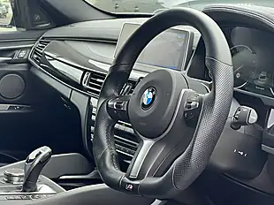 Used 2018 BMW X6 M Sport Edition Long Beach Blue - Interior and Exterior details 5