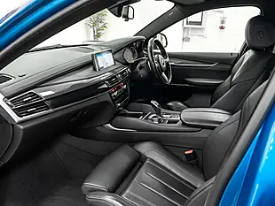 Used 2018 BMW X6 M Sport Edition Long Beach Blue - Interior and Exterior details 12