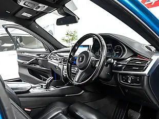 Used 2018 BMW X6 M Sport Edition Long Beach Blue - Interior and Exterior details 15