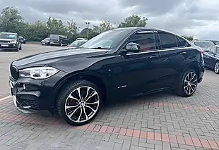 Used 2018 BMW X6 M Sport Sapphire Black - Interior and Exterior details 11