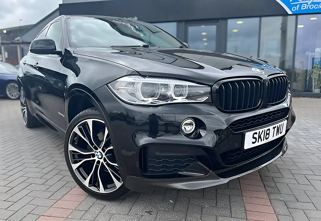 Used 2018 BMW X6 M Sport Sapphire Black - Interior and Exterior details 5