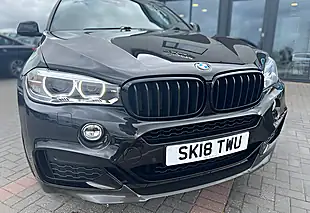 Used 2018 BMW X6 M Sport Sapphire Black - Interior and Exterior details 8