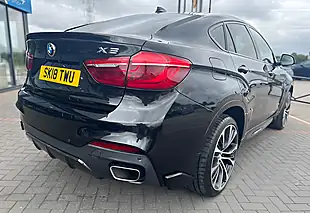 Used 2018 BMW X6 M Sport Sapphire Black - Interior and Exterior details 9