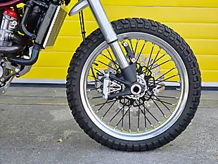Used 2018 Ccm Spitfire Scrambler Gold - Interior and Exterior details 10