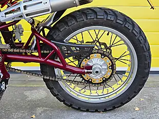 Used 2018 Ccm Spitfire Scrambler Gold - Interior and Exterior details 17