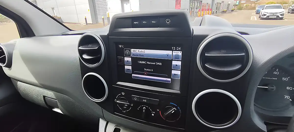 Used 2018 Citroen Berlingo 625 Enterprise Panel Van White - Interior and Exterior details 15