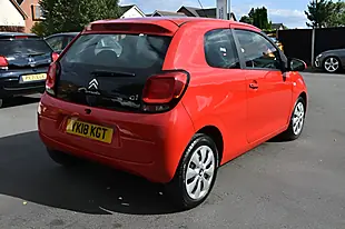 Used 2018 Citroen C1 Feel Scarlet Red - Interior and Exterior details 4