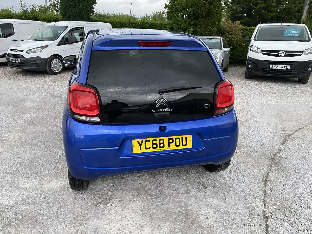 Used 2018 Citroen C1 Flair Blue - Interior and Exterior details 10